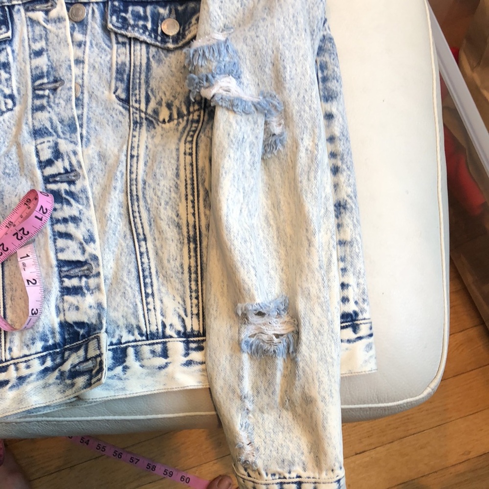 Forever 21 NWOT denim blue jean jacket - Picture 10 of 11